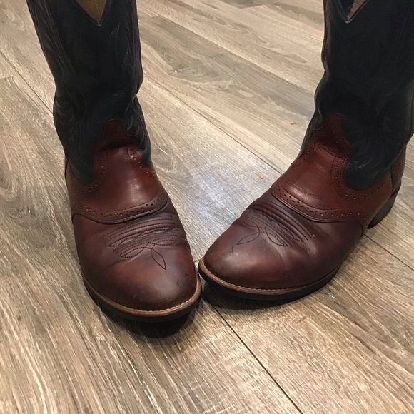 Mens Ariat Cowboy Boots size 7 - Picture 3 of 9